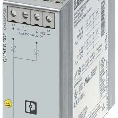 Module de redondance INC PX QUINT DIODE 50×130×125mm 