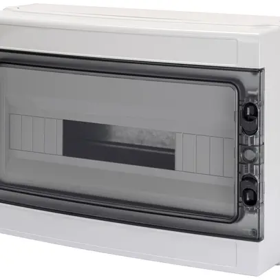 Coffret de distribution AP Gewiss 68 ACS 1 rangée 18UM porte IP65 410×285×140mm 