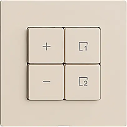 Dimmer Uni-LED 1K/4T scena WLAN Edue Wiser crema 