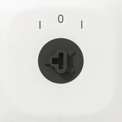 Contact pivotant ENC SIDUS E 2CT SS blanc 