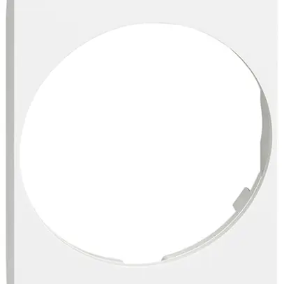 Abdeckung Living Now 2 Module für Schuko-Steckdose weiss 