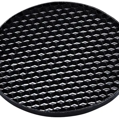 Écran en nid d'abeilles Sylvania Interrata Adjustable S Honeycomb Ø43mm Al-noir 