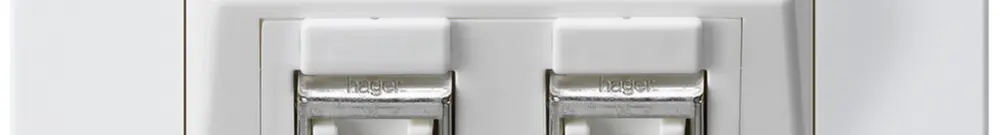 Presa INC kallysto.pro C cat.6 2RJ45/s bianco 