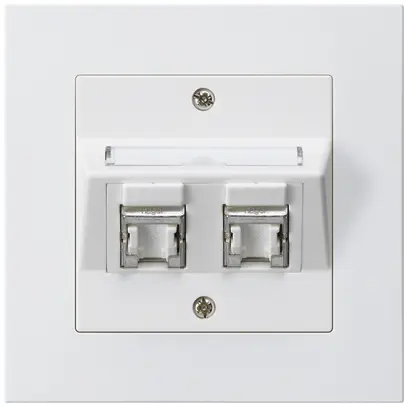 Presa INC kallysto.pro C cat.6 2RJ45/s bianco 