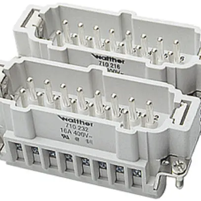 Interno di presa maschio B32 0.5…2.5mm², con protezione di filo 17…32 