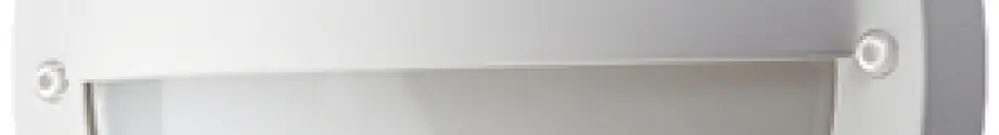 Applique SG Uno E27 1×46W IP65 Ø270mm bianco 