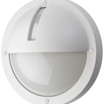 Applique SG Uno E27 1×46W IP65 Ø270mm bianco 