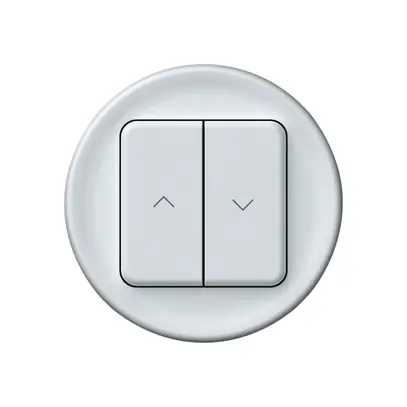 Frontset origin Schutzabdeckung für KNX-Storentaster 2× weiss 