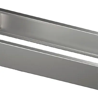 Cache-socle Rittal VX 8660.052 1000×100mm face/revers acier fin 2 pcs 