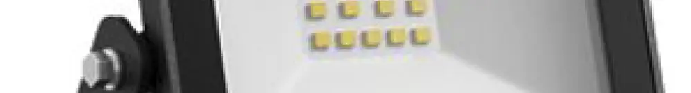 Projecteur LED DOTLUX FLOORslim 10W 1050lm 3000K noir 