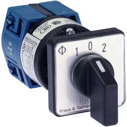 Contact pivotant INC K&N CG4.A214.E, 10A/400V 1L 30×30mm "1-0-2" 