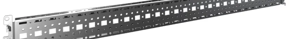 Châssis de montage Rittal VX 8617.040 725×64×18mm barre gris 4pcs 