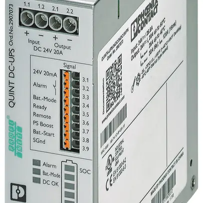 Impianto UPS PX QUINT4-UPS/24DC/24DC/20/PN PROFINET IN 24VDC OUT 24VDC/20A 
