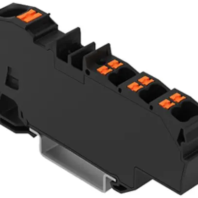Morsetto di passaggio WAGO Contact TOPJOB S 1×6/6×1.5mm² Ex e II nero 