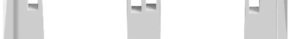 Kit de recouvrement SIDUS pour 2RJ45 alu 