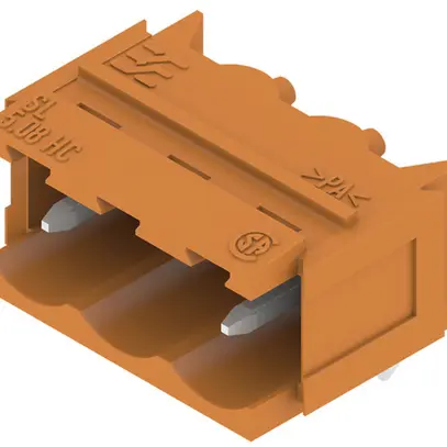 Regolo maschio WM Signal SL 5.08HC/03/90B 3.2SN OR BX TB 3L 90° 5.08mm ar 