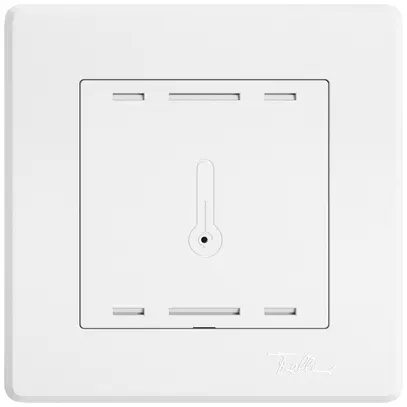 Sensore temperatura ambiente INC EDIZIO.liv Wiser SNAPFIX® K+ 230V 96×96mm bi 