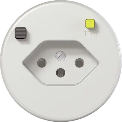 Prise FI ENC CLASSIC E T13 30mA blanc 