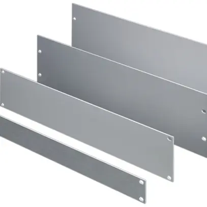 Plaque d'obturation Rittal EL 1931.200 19" 1UH aluminium anodisé 3pcs 