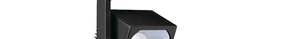 Proiettore LED EURO CUBE, 28.5W 2150lm 4000K 60° con adattatore 3-fasi IP20 nero 