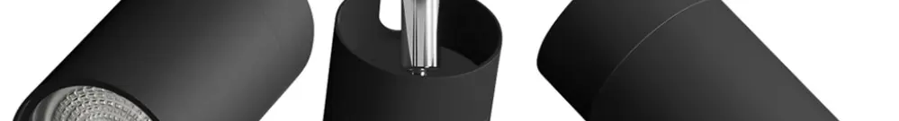 Spot Philips Idris GU10 3×5W IP44 222×196mm nero 