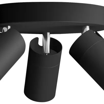 Spot Philips Idris GU10 3×5W IP44 222×196mm nero 