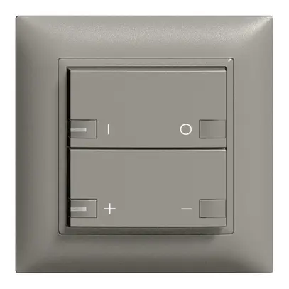 Varialuce INC ZEP 2c/2t staz c/sec.ON-OFF EDIZIOdue grigio scuro 