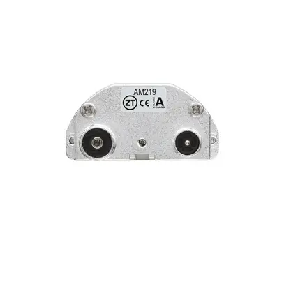 Inserto per presa antenna Hager R/TV montaggio Z 19dB 2GHz 