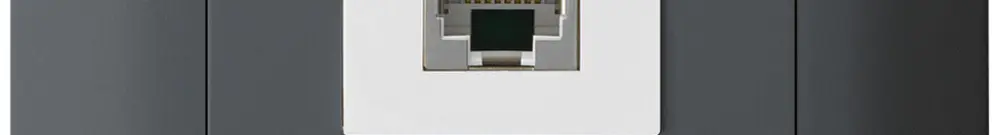 EB-Dose kallysto 1×RJ45s anthrazit 