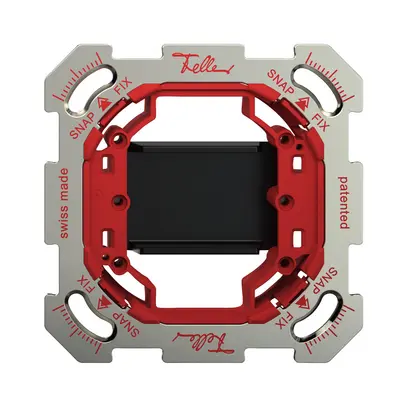 Adaptateur de montage ENC Feller UNI SNAPFIX® pour version bornes à vis 