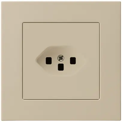 Prise ENC kallysto.pro T23 beige avec bornes enfichables 