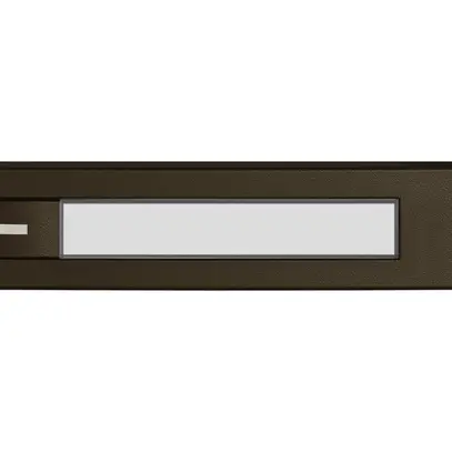 Poussoir 1/4 EDIZIO.liv SNAPFIX® p.KNX&UNI a.LED a.étiquette comm.1touch.br 