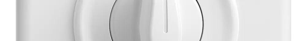 Kit frontale STANDARDdue 0<-1 bianco 90×90mm per pulsante girevole 