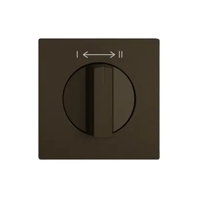 Kit di montaggio EDIZIO.liv SNAPFIX® p.pulsante girevole manop.1 → ← 2 ma 