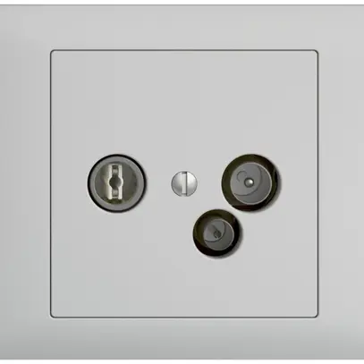 Prise de données INC TV-R DD04 5…65MHz EDIZIOdue gris clair 