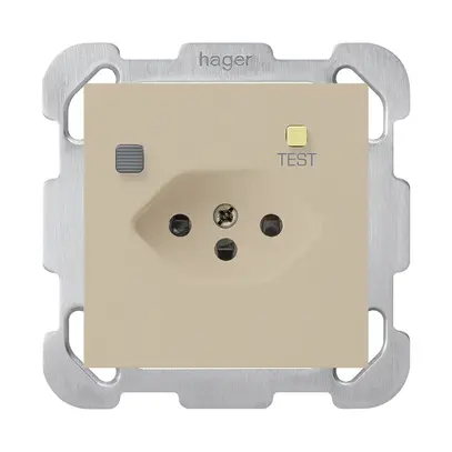 Prise ENC kallysto B T13 FI 30mA beige 