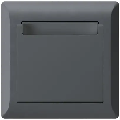 Interruttore Hotelcard INC kallysto.line 1L antracite 