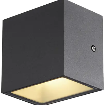 Applique LED SLV SITRA S SINGLE 6.2W 620lm 3000/4000K IP65 anthracite 