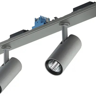 LED-Spot Philips GreenSpace Evo Mini 2×22.2W 5384lm 840 MB DALI Ø65×568 grau 