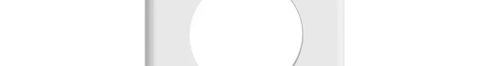 Plaque de recouvrement STANDARDdue 3×1 2×Ø50, 1×Ø58, blanc 