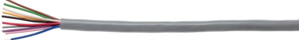 Cavo di comando LiYY 4×1mm² grigio 