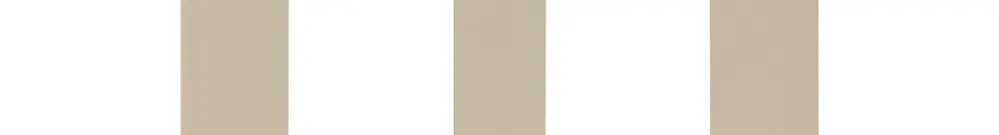 Plaque frontale HMS kallysto pour 2 modules beige 