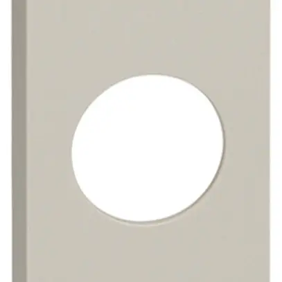 Cache Living Now pour TV 1 trou 1 module sand 