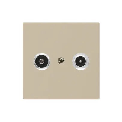 Prise antenne kallysto R/TV montage A 4dB 2GHz beige 