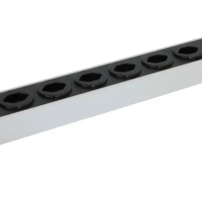 Prise multiple MH POWER LINE 16A 12×T23 1.5m gris-noir 