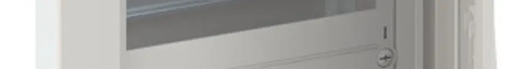 Distributeur ENC ABB ComfortLine 7 rangées 84UM avec porte 365×1164×125mm 