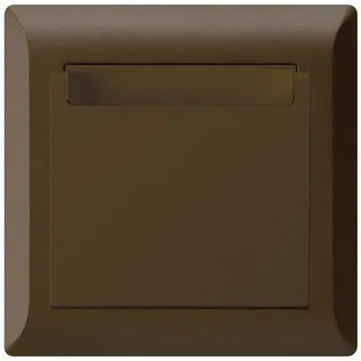Interruttore Hotelcard INC kallysto.line 1L marrone 