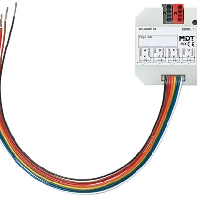 EB-Ein-/Ausgangs-Modul KNX MDT BE-04001.02 4-Kan potentialfreie Kontakte 