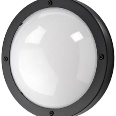 Lampada apparente LED SG Primo 10W 740lm 830 IP65 REG Ø270mm nero 