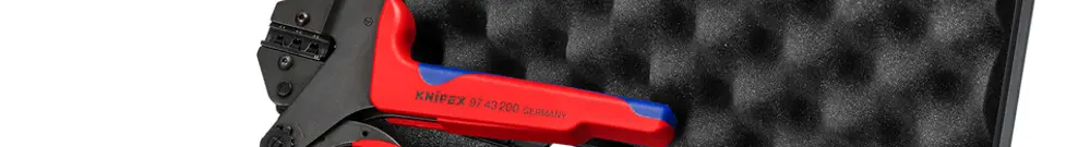 Valise d'outils KNIPEX V02 pour PV MC4 6 pièces 